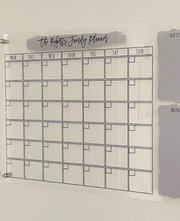 Monthly/Weekly Family Planner